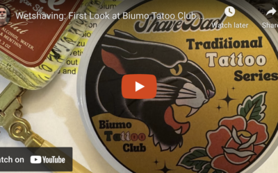 A Shave with Biumo Tattoo Club by Brandon Shaves